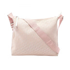 Dior Shoulder Bag Trotter Pink Canvas Leather