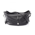 Celine Shoulder Bag Bittersweet Black Leather