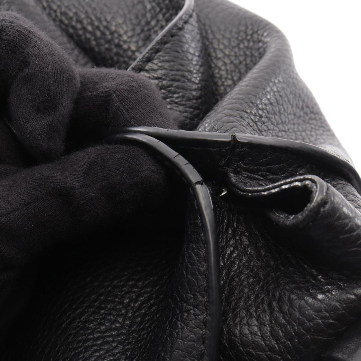 Celine Shoulder Bag Bittersweet Black Leather — view 7