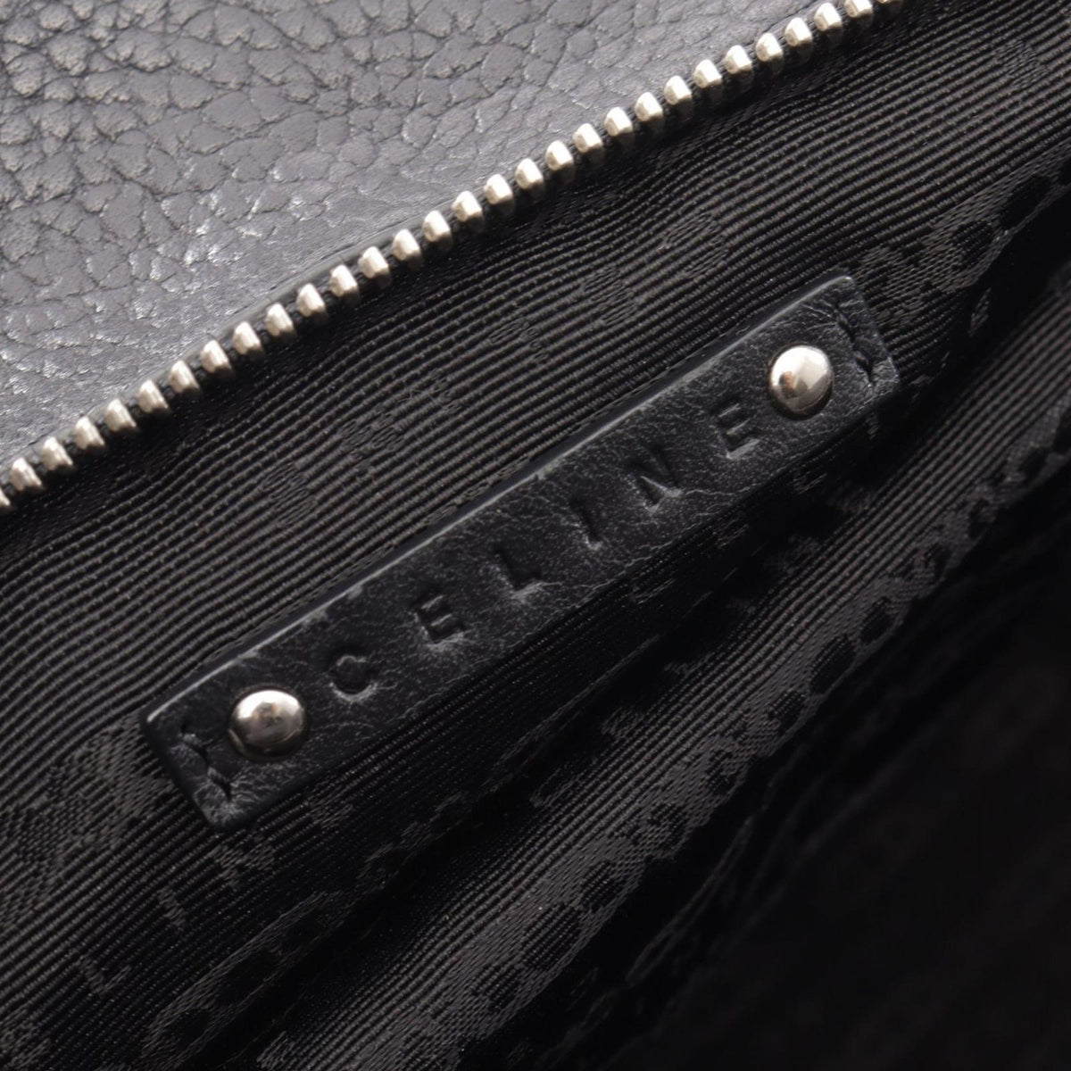 Celine Shoulder Bag Bittersweet Black Leather — view 4