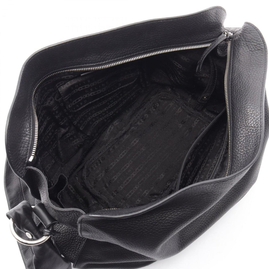 Celine Shoulder Bag Bittersweet Black Leather — view 3