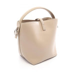 Saint Laurent Paris Handbag le 37 Small 2-Way Light Beige Leather — view 2
