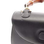 Gucci Handbag Bamboo 000 Black Leather — view 7
