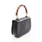Gucci Handbag Bamboo 000 Black Leather — view 2