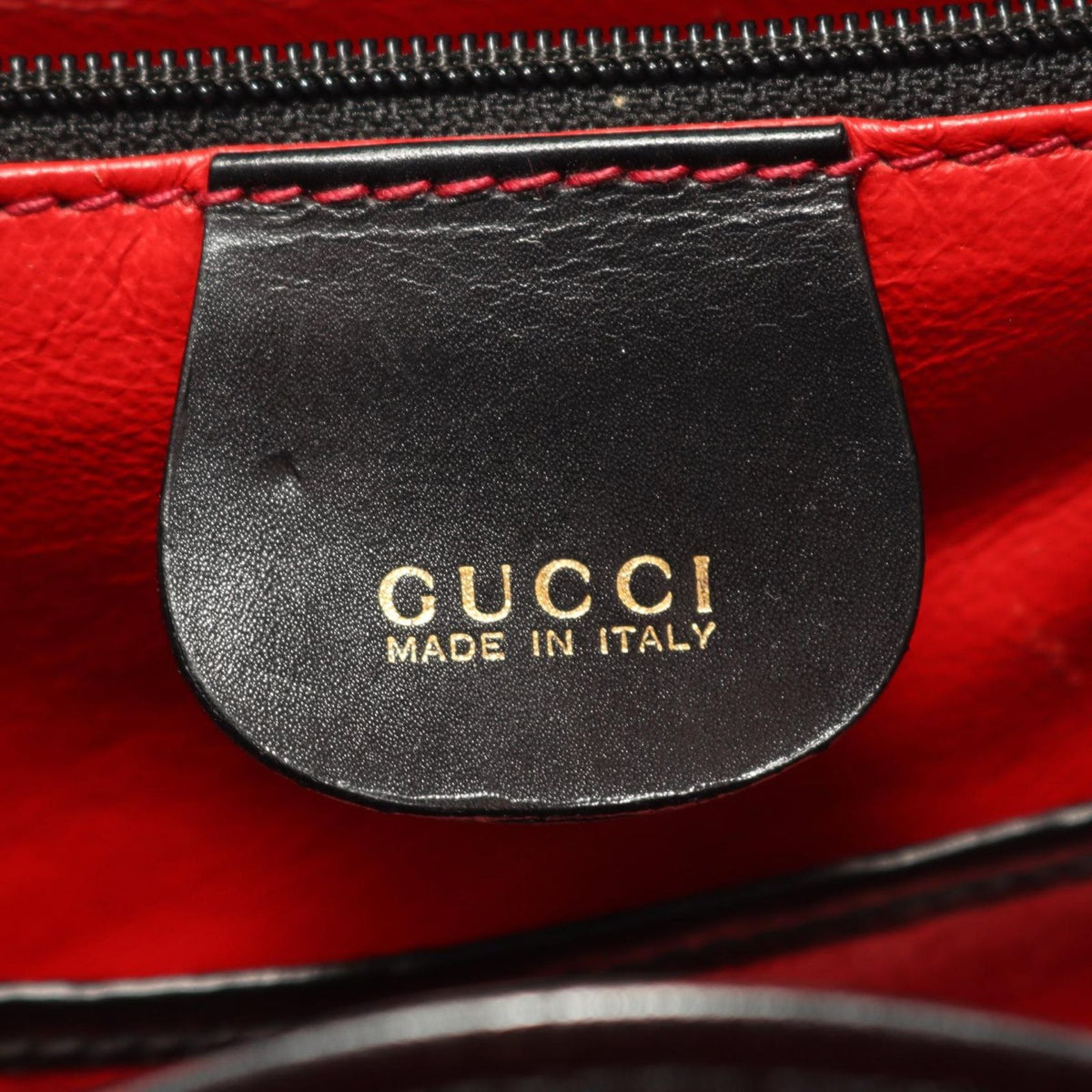 Gucci Handbag Bamboo 000 Black Leather — view 4