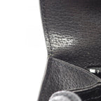 Gucci Handbag Bamboo 99 000 Black Leather Top Handle Hand Bag — view 7