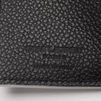 Saint Laurent Paris Trifold Wallet Tiny Compact Black White Leather — view 4