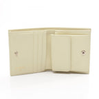 Chanel Bifold Wallet Quilted Classic Small Yellow Caviar Leather — view 3