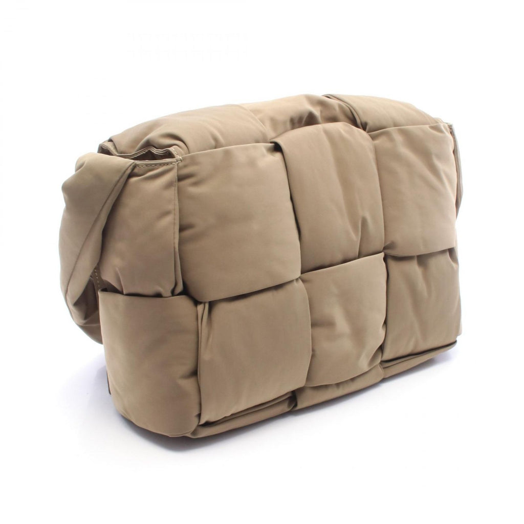 Bottega Veneta Shoulder Bag Padded Tech Cassette Khaki Nylon Large — view 2