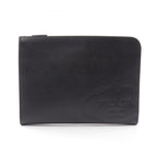 Prada Clutch Saffiano Travel Black Leather