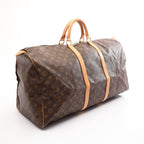 Louis Vuitton Boston Bag Keepall 60 Monogram Leather — view 2