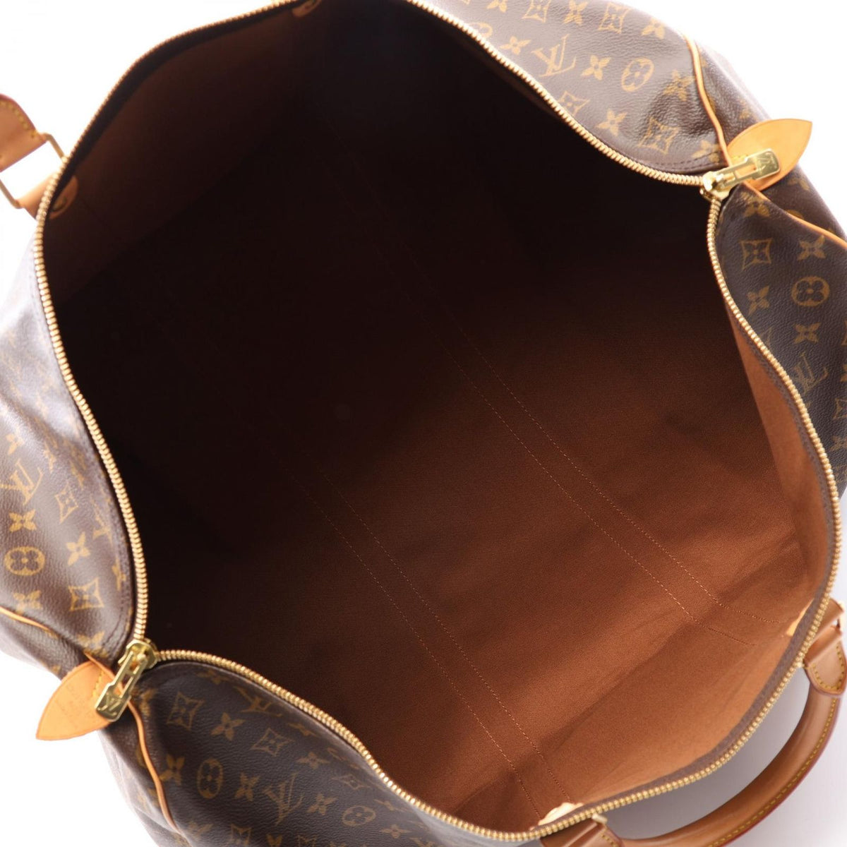 Louis Vuitton Boston Bag Keepall 60 Monogram Leather — view 3
