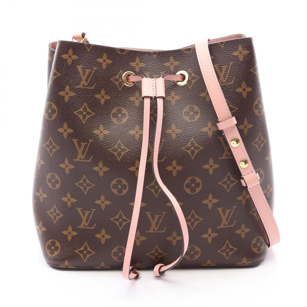 Louis Vuitton Shoulder Bag Neo Noe Monogram Rose Poudre Leather
