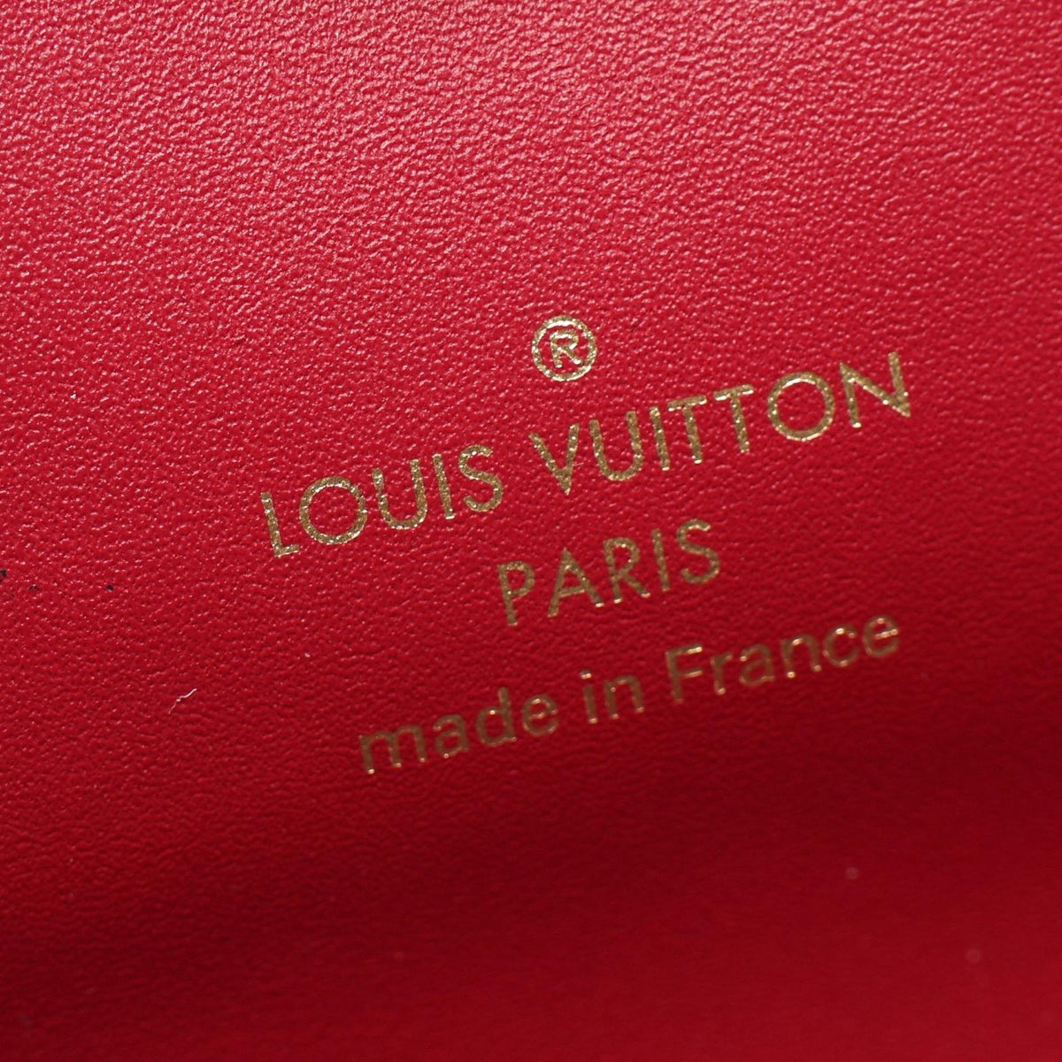 Louis Vuitton Shoulder Bag Portefeuille Flor Chain Monogram Fuchsia Leather — view 4