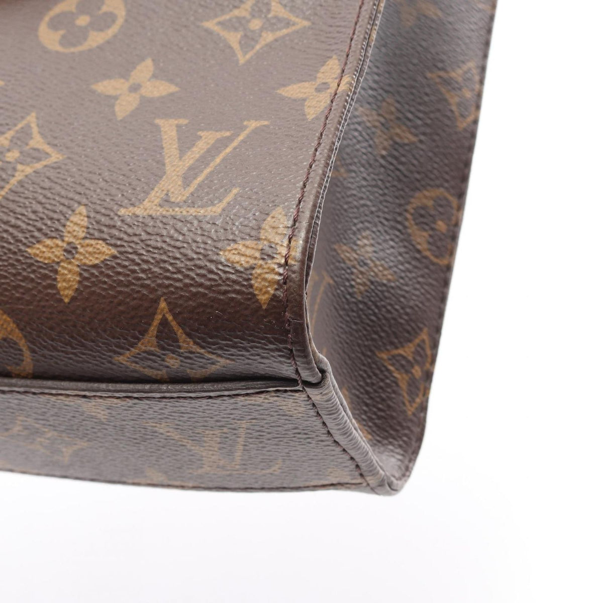 Louis Vuitton Handbag Sac Plat BB Monogram Leather — view 8