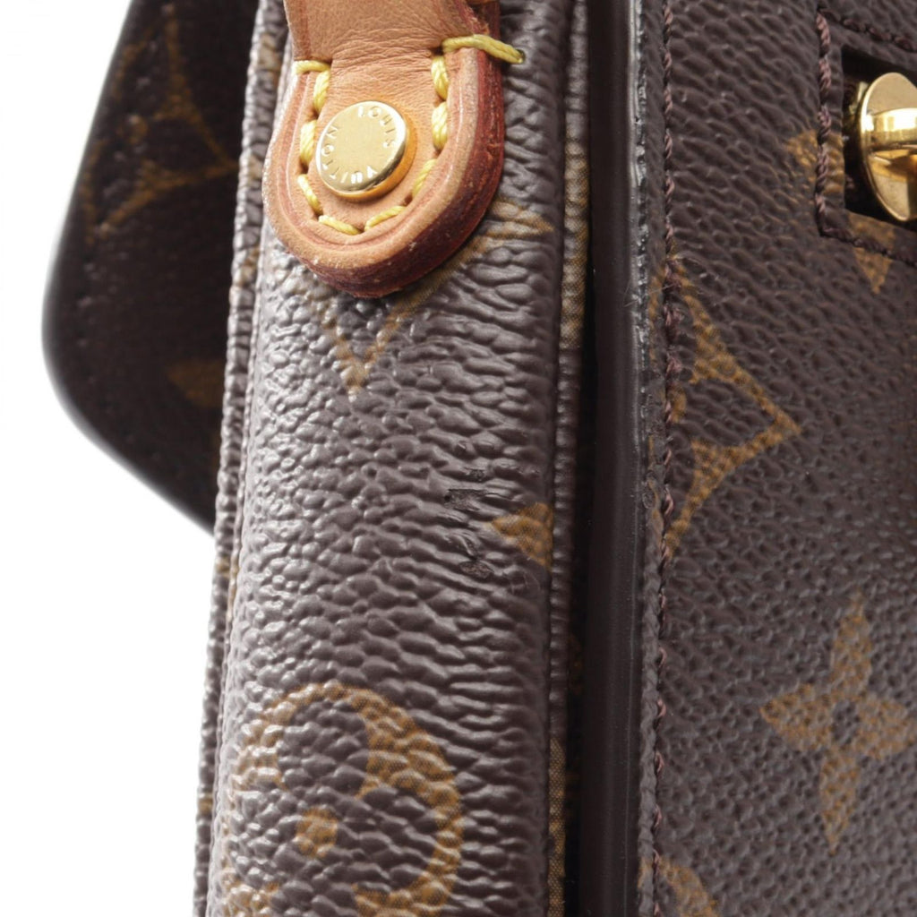 Louis Vuitton Handbag Pochette Metis MM Monogram Leather — view 7