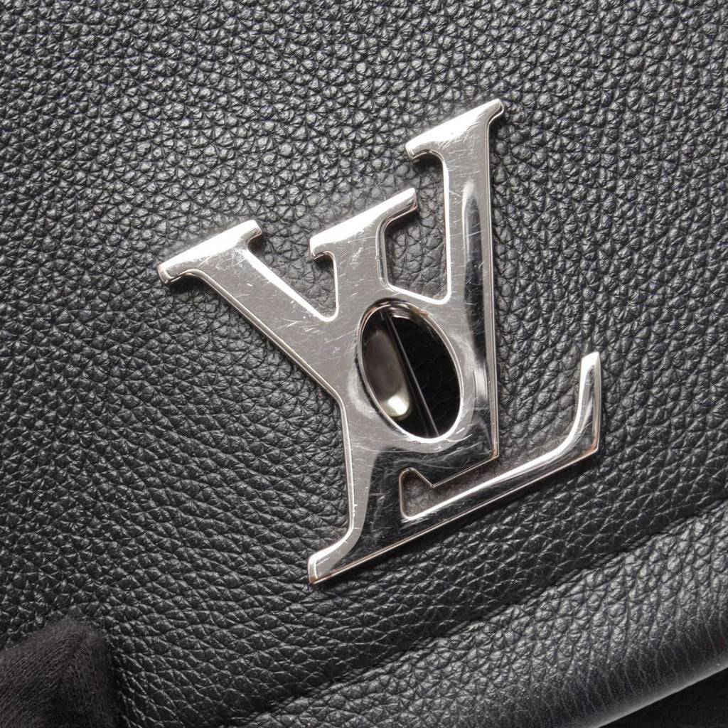 Louis Vuitton Handbag Lockme 2 BB Noir Leather — view 6