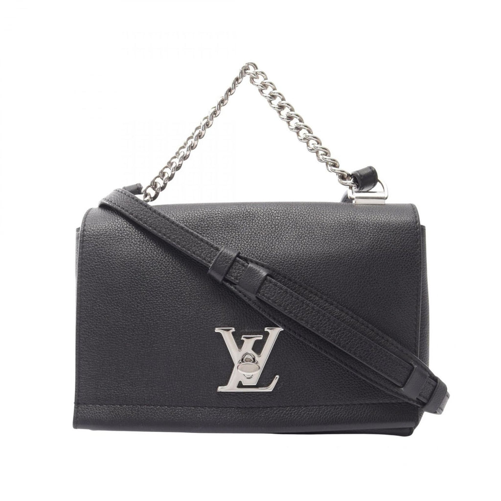 Louis Vuitton Handbag Lockme 2 BB Noir Leather