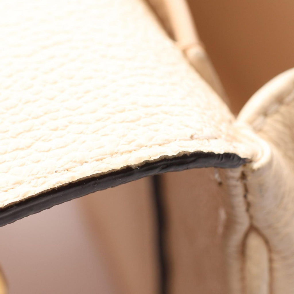 Louis Vuitton Shoulder Bag Malso Monogram Empreinte Cream Leather — view 6