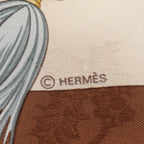 Hermes Scarf Carre 90 Plumes Et Grelots Silk — view 2