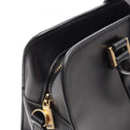 Saint Laurent Paris Handbag YSL Line Baby Monogram Cabas 2-Way Black Leather — view 8