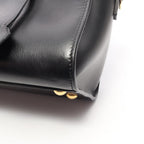 Saint Laurent Paris Handbag YSL Line Baby Monogram Cabas 2-Way Black Leather — view 7