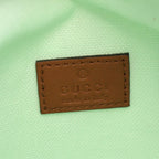 Gucci GG Canvas Sherry Line 2-Way Ivory Pink Green Mini Boston Bag — view 4