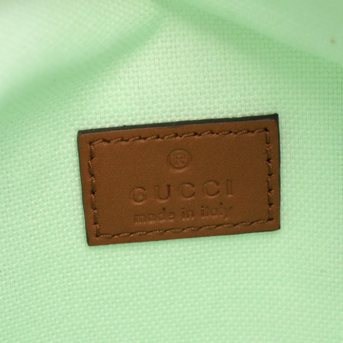 Gucci GG Canvas Sherry Line 2-Way Ivory Pink Green Mini Boston Bag — view 4