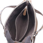 Fendi Handbag by the Way Medium Zucca Brown Black Leather — view 3