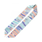 Hermes Scarf Twilly les Sangles Ribbon Silk — view 3