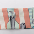 Hermes Scarf Twilly les Sangles Ribbon Silk — view 6