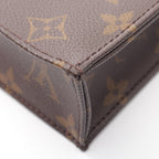 Louis Vuitton Handbag Sac Plat Monogram Leather Petite — view 6