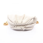 Bottega Veneta Waist Bag the Chain Pouch Mini Ivory Leather