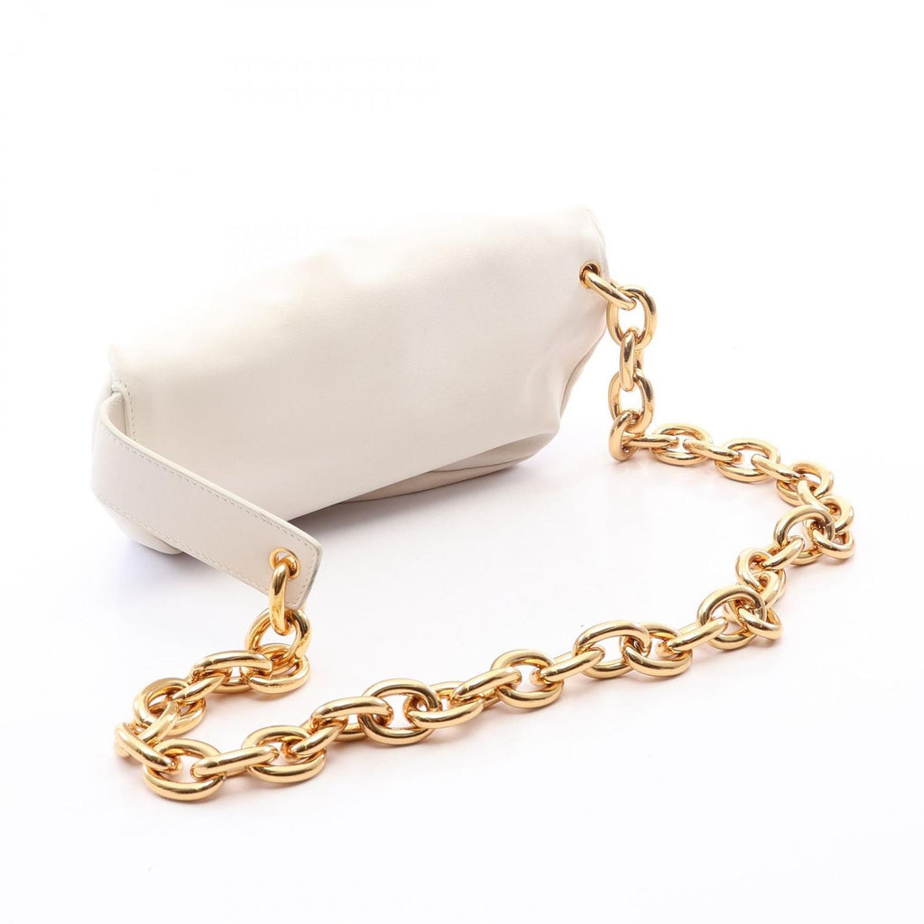 Bottega Veneta Waist Bag the Chain Pouch Mini Ivory Leather — view 2