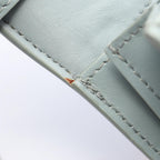 Celine Shoulder Bag Classic Small Light Blue Leather — view 5