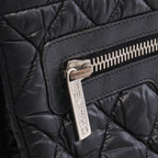 Chanel Shoulder Bag Coco Cocoon Small Messenger Black Nylon Leather PM — view 6