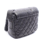 Chanel Shoulder Bag Coco Cocoon Small Messenger Black Nylon Leather PM — view 2