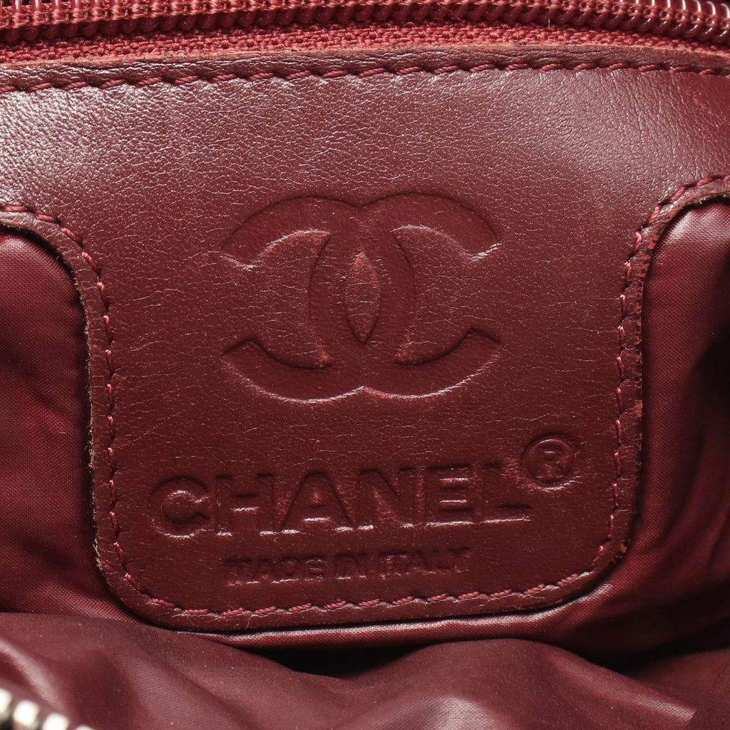 Chanel Shoulder Bag Coco Cocoon Small Messenger Black Nylon Leather PM — view 4