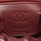 Chanel Shoulder Bag Coco Cocoon Small Messenger Black Nylon Leather PM — view 4