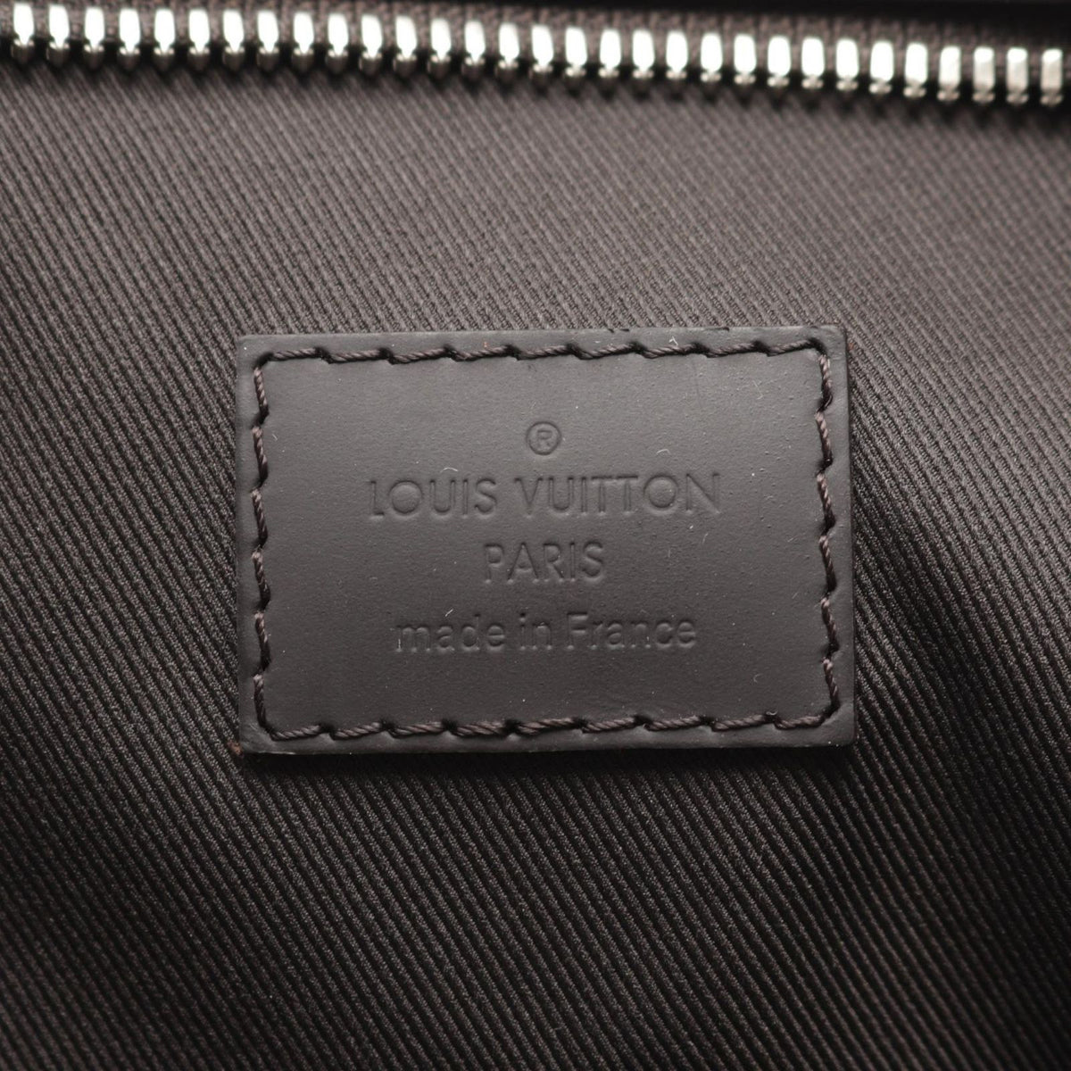 Louis Vuitton Tote Bag Jake Damier Ebene Leather — view 4