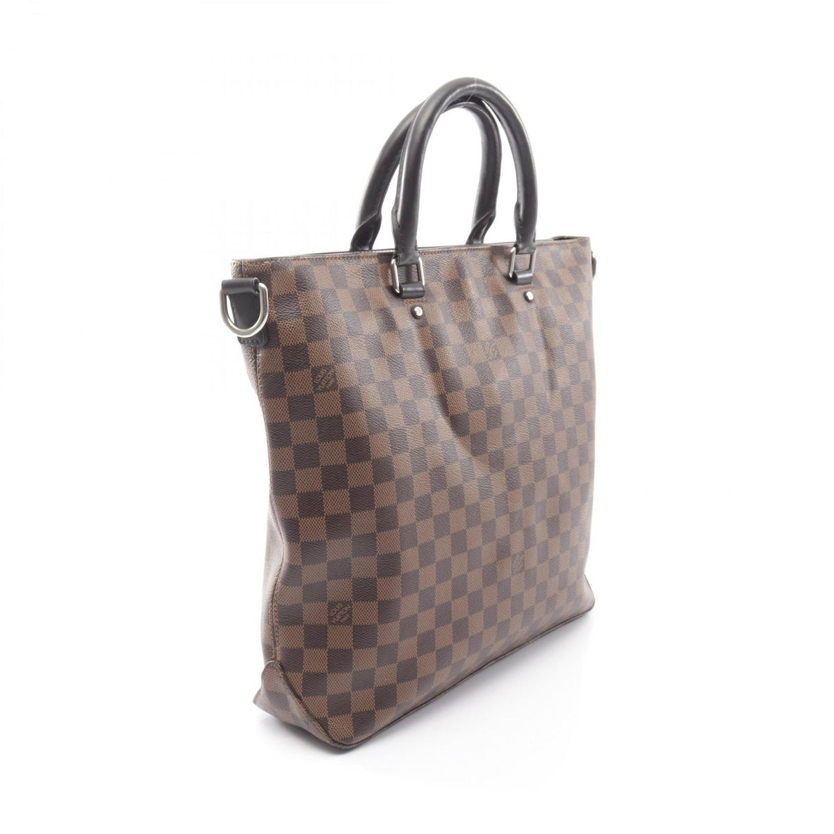 Louis Vuitton Tote Bag Jake Damier Ebene Leather — view 2