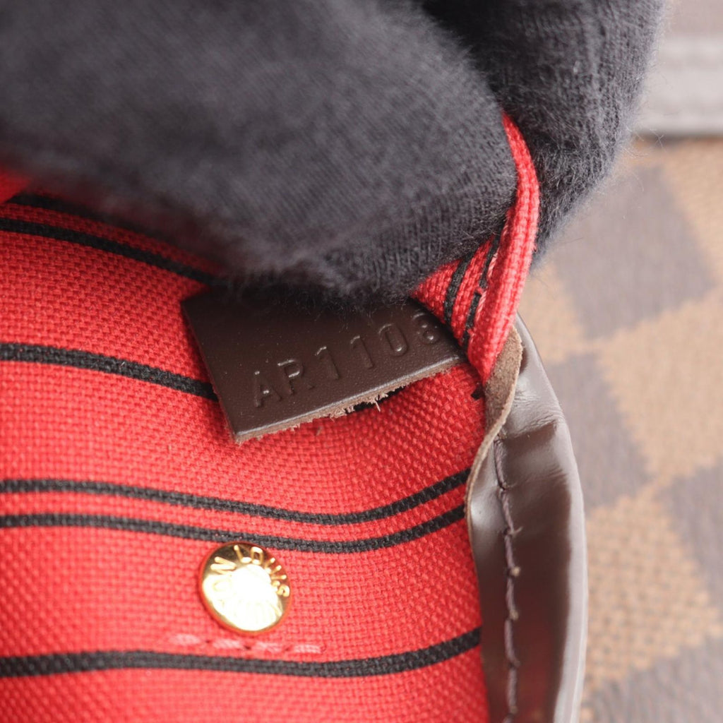 Louis Vuitton Tote Bag Neverfull PM Damier Ebene Leather — view 5