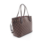 Louis Vuitton Tote Bag Neverfull PM Damier Ebene Leather — view 2