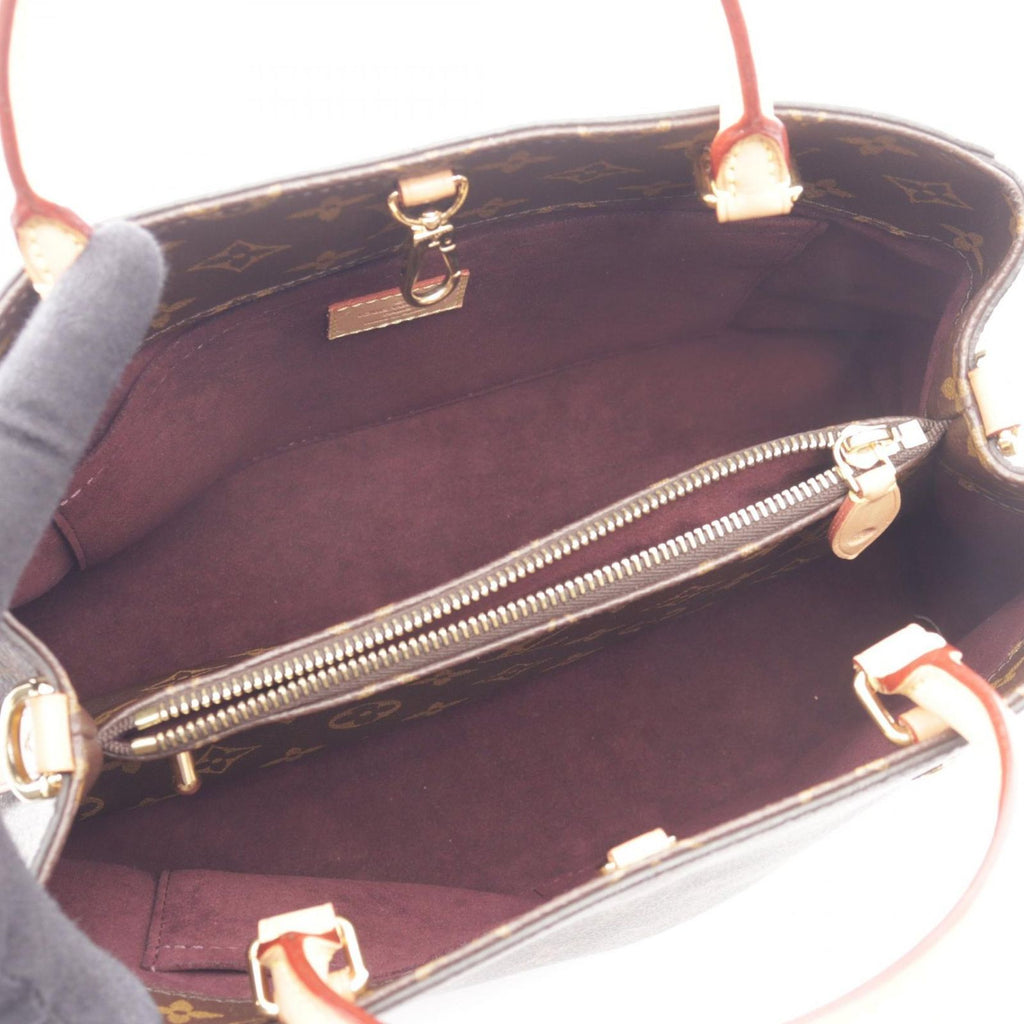 Louis Vuitton Handbag Montaigne MM Monogram Leather — view 3