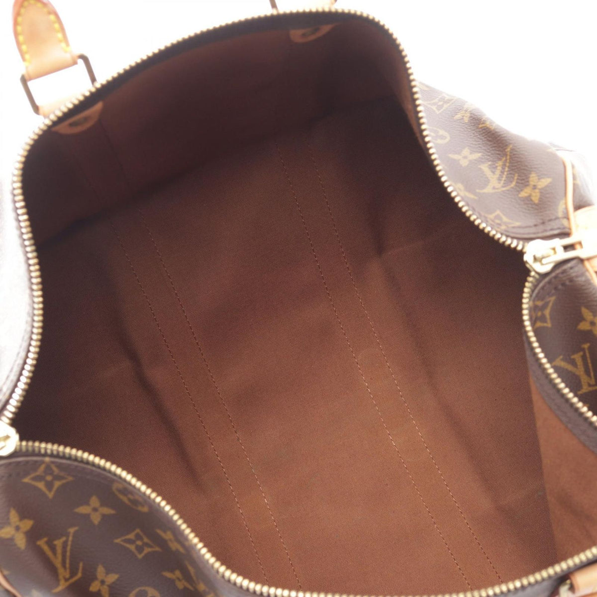 Louis Vuitton Boston Bag Keepall 45 Monogram Leather — view 3