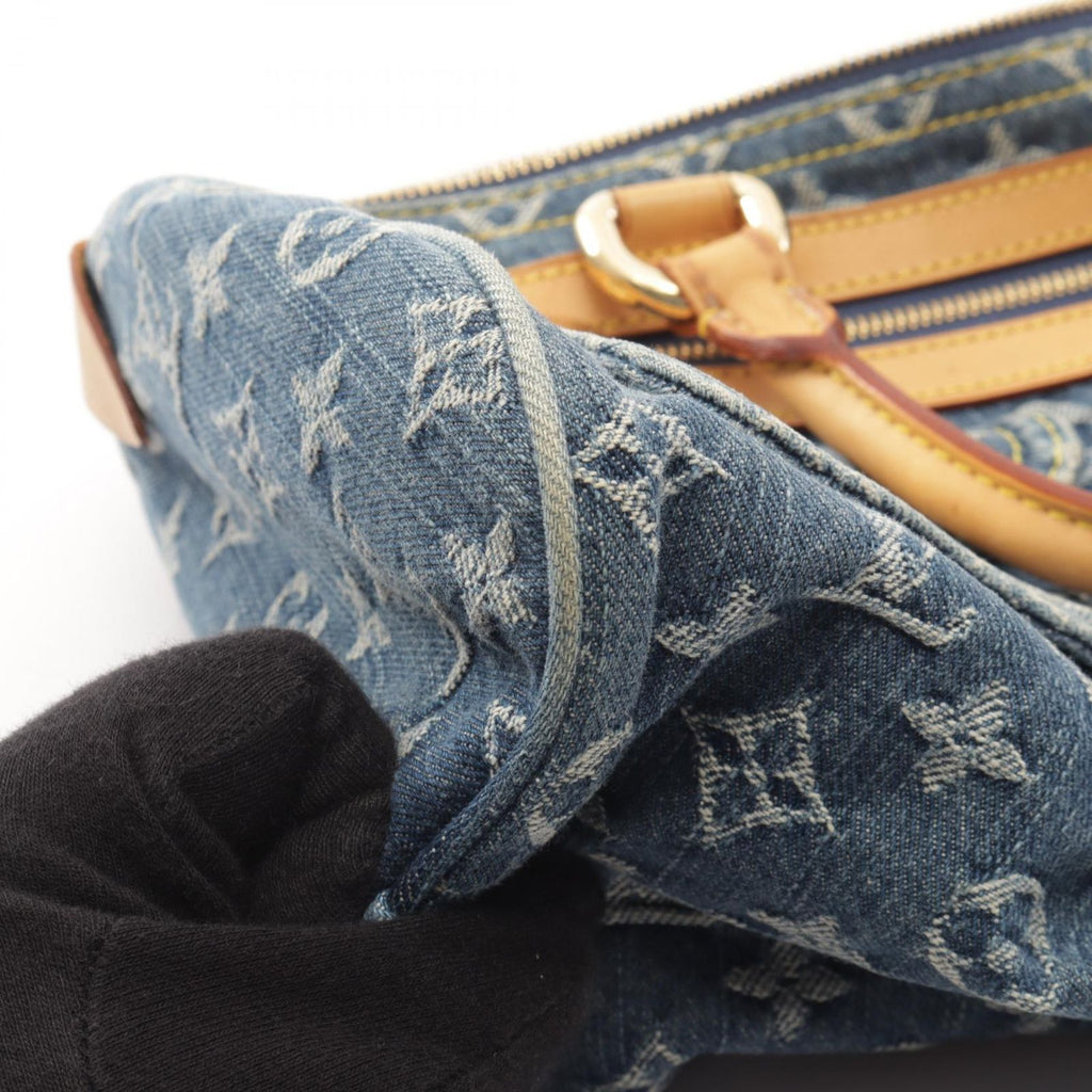 Louis Vuitton Handbag Neo Speedy Monogram Denim Blue — view 6