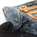 Louis Vuitton Handbag Neo Speedy Monogram Denim Blue — view 6