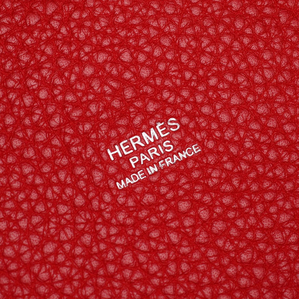 Hermes Handbag Picotin Lock PM Rouge Casaque — view 4