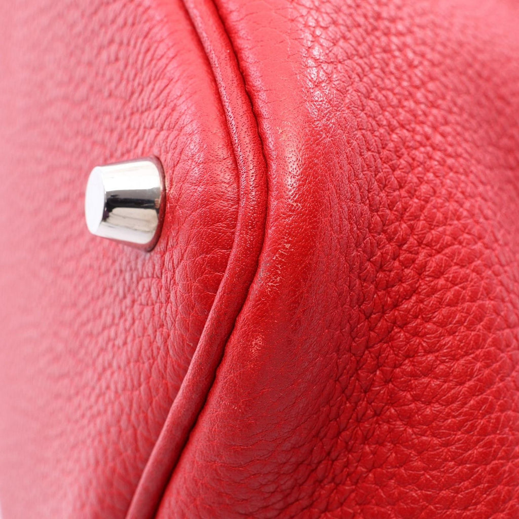 Hermes Handbag Picotin Lock PM Rouge Casaque — view 6