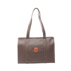 Celine Tote Bag Macadam Dark Brown